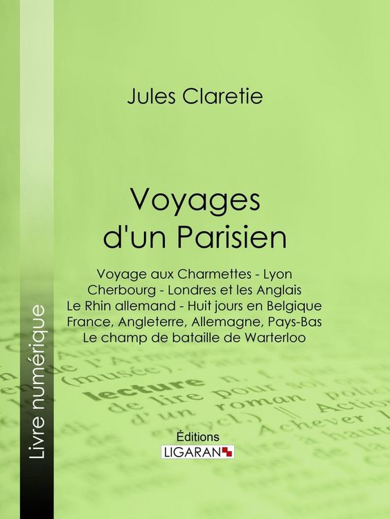 Produktbild: Voyages d'un Parisien