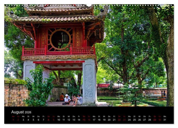 Produktbild: Guten Morgen, Vietnam! (Wandkalender 2026 DIN A2 quer), CALVENDO Monatskalender