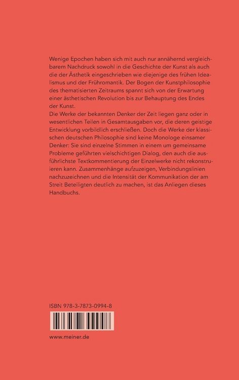 Produktbild: Fr&uuml;her Idealismus und Fr&uuml;hromantik