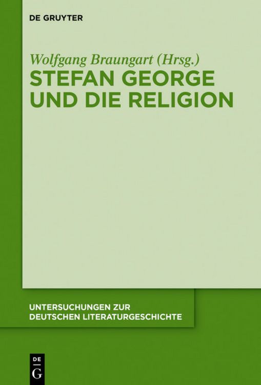 Produktbild: Stefan George und die Religion
