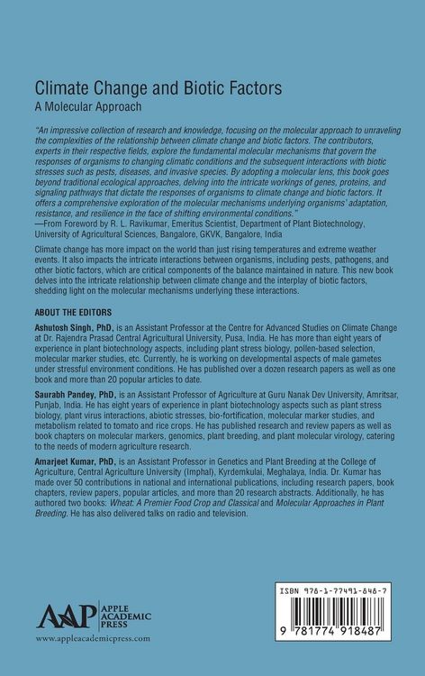 Produktbild: Climate Change and Biotic Factors