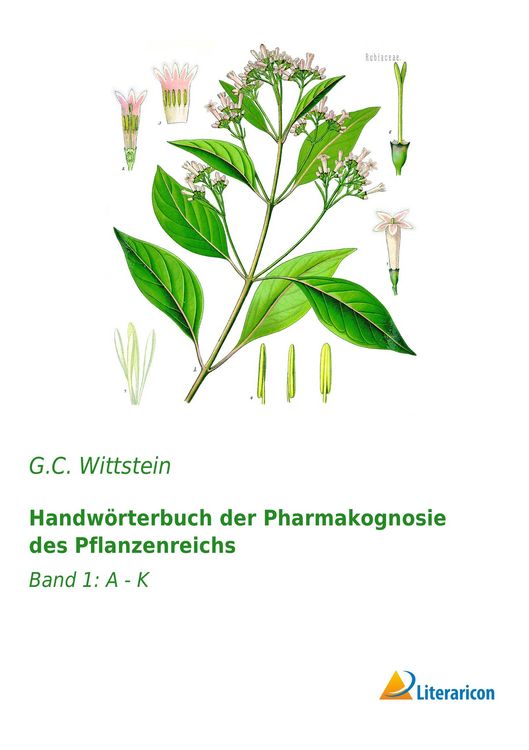 Produktbild: Handw&ouml;rterbuch der Pharmakognosie des Pflanzenreichs