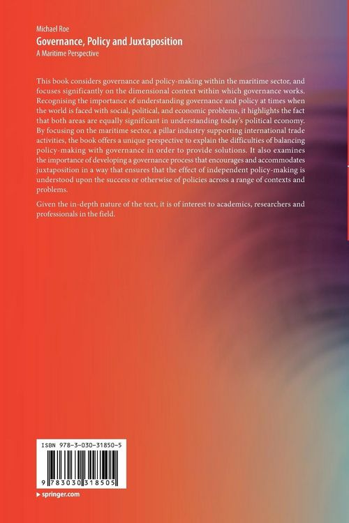 Produktbild: Governance, Policy and Juxtaposition