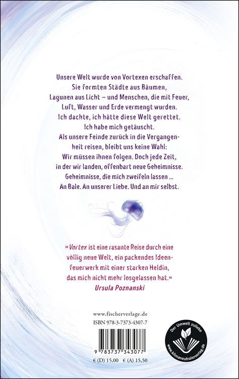 Produktbild: Vortex &ndash; Das M&auml;dchen, das die Zeit durchbrach
