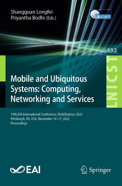Produktbild: Mobile and Ubiquitous Systems: Computing, Networking and Services