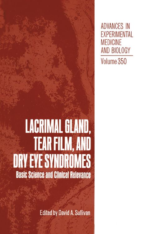 Produktbild: Lacrimal Gland, Tear Film, and Dry Eye Syndromes