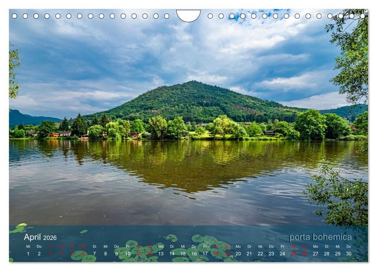 Produktbild: der elbestrom landschaft (Wandkalender 2026 DIN A4 quer), CALVENDO Monatskalender