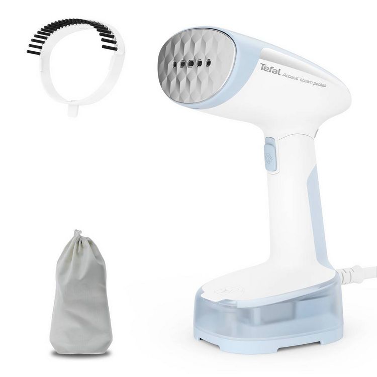 Produktbild: Tefal Access Steam Pocket Dampfb&uuml;geleisen Blau, Wei&szlig; 1300W