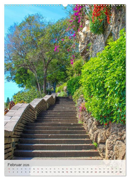 Produktbild: Madeira - Natur und Geschichte (Wandkalender 2026 DIN A2 hoch), CALVENDO Monatskalender