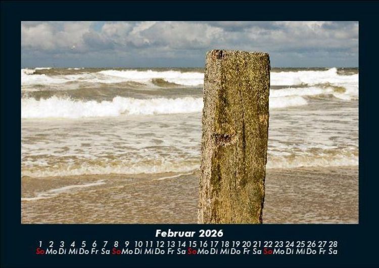 Produktbild: Nordsee 2026 Fotokalender DIN A5