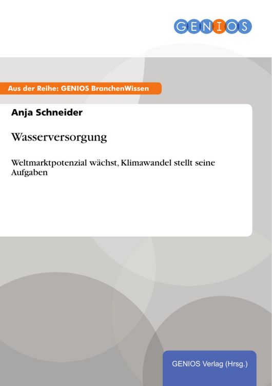Produktbild: Wasserversorgung