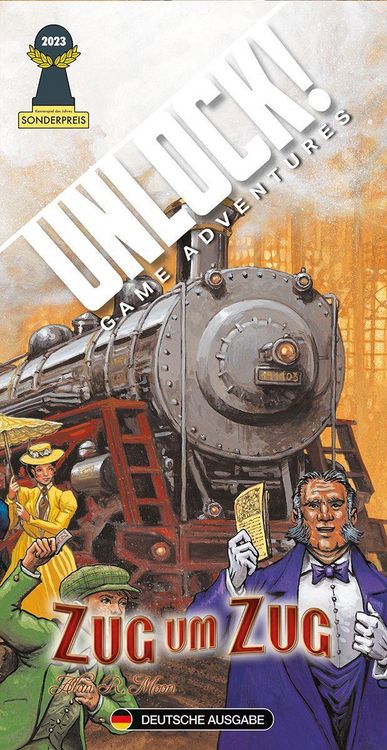Produktbild: Unlock! Game Adventures: Zug um Zug