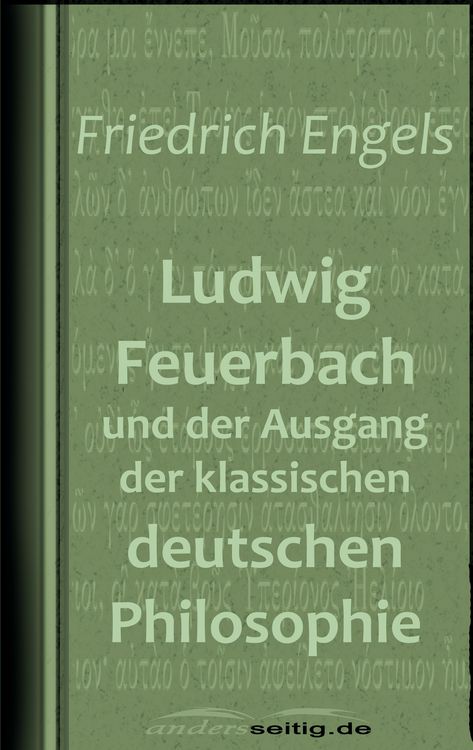 Produktbild: Ludwig Feuerbach und der Ausgang der klassischen deutschen Philosophie