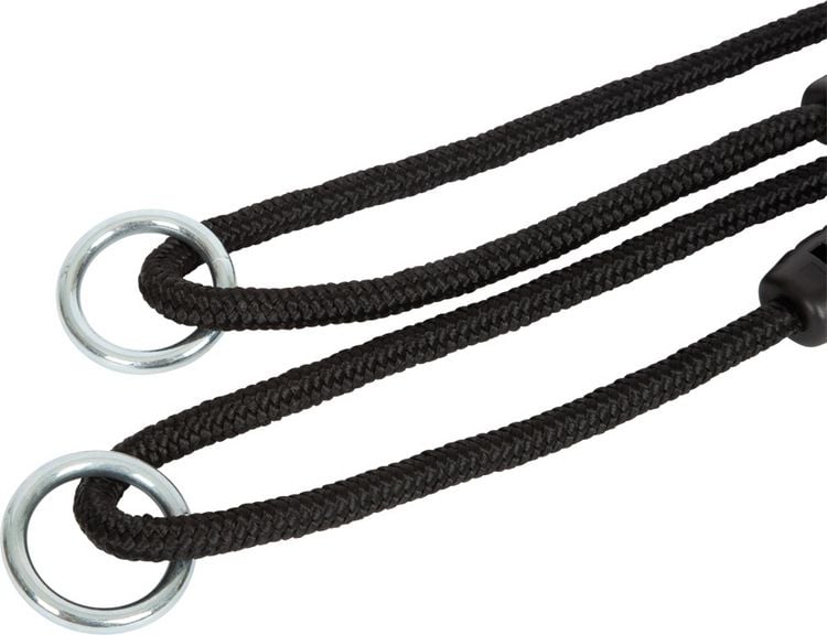 Produktbild: small foot 12409 - Trapezschaukel mit Turnringen Black Line