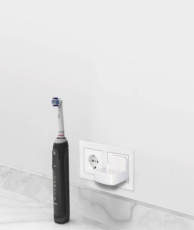 Produktbild: Proofvision TB Charge for Oral-B / Braun (ausgenommen iO & Pulsonic Serie) Ladeger&auml;t f&uuml;r elektrische Zahnb&uuml;rste 1 St. Wei&szlig;