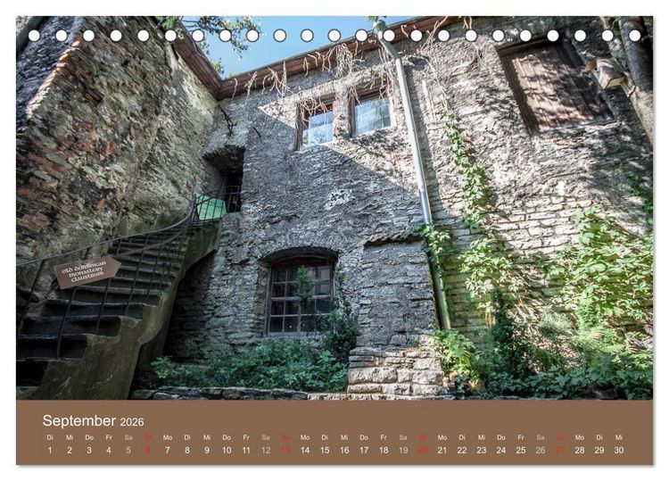 Produktbild: Tallinn - Streifzug durch die Altstadt (Tischkalender 2026 DIN A5 quer), CALVENDO Monatskalender