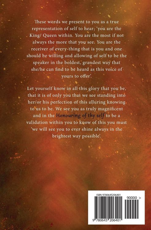 Produktbild: Honouring Thy Self