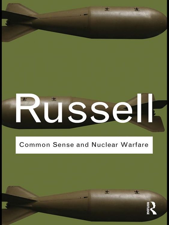 Produktbild: Common Sense and Nuclear Warfare