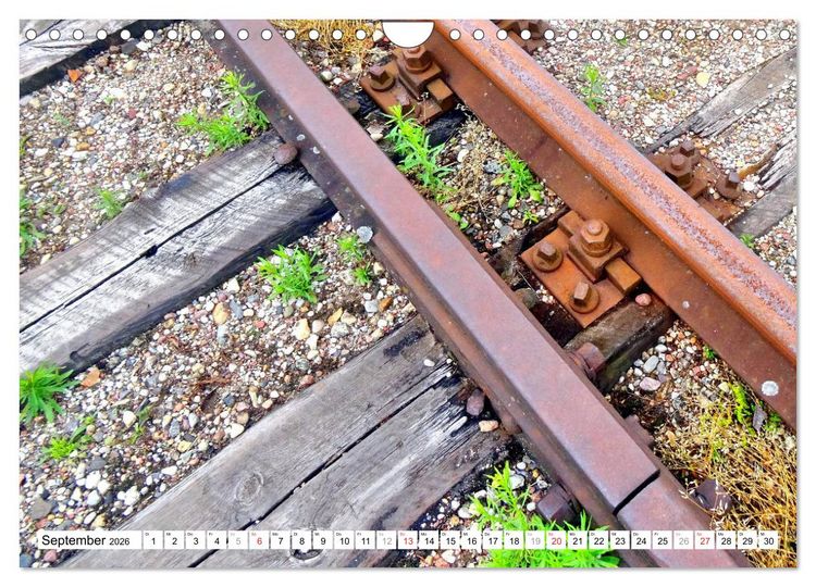 Produktbild: Schienen ins Nichts - Ein St&uuml;ck ostpreu&szlig;ischer Eisenbahngeschichte (Wandkalender 2026 DIN A4 quer), CALVENDO Monatskalender