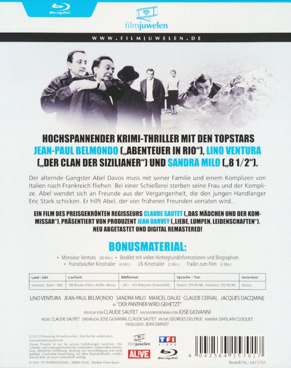 Produktbild: Der Panther wird gehetzt - filmjuwelen