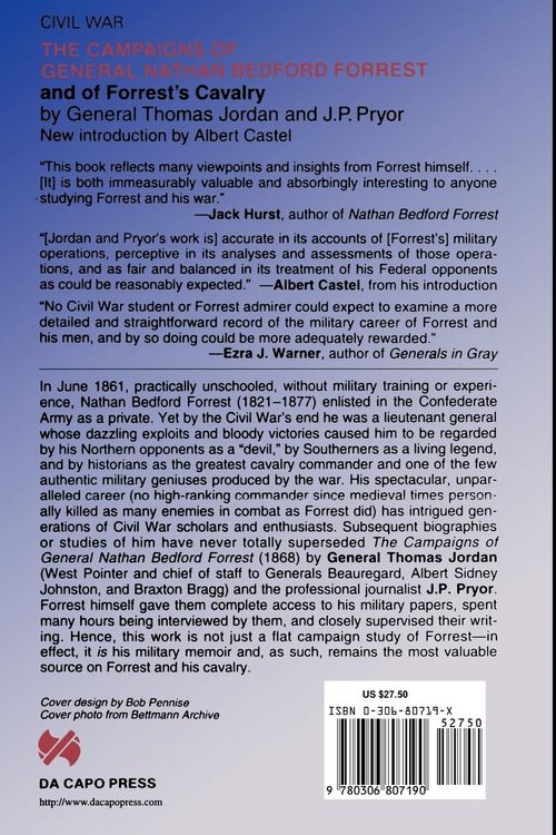 Produktbild: The Campaigns of General Nathan Bedford Forrest and of Forrest's Cavalry