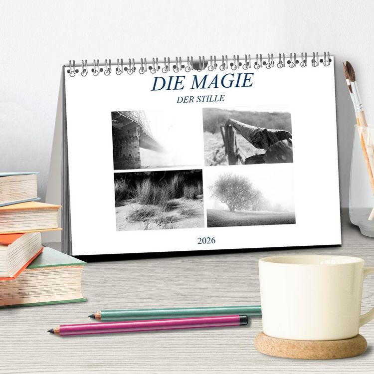 Produktbild: Die Magie der Stille (Tischkalender 2026 DIN A5 quer), CALVENDO Monatskalender