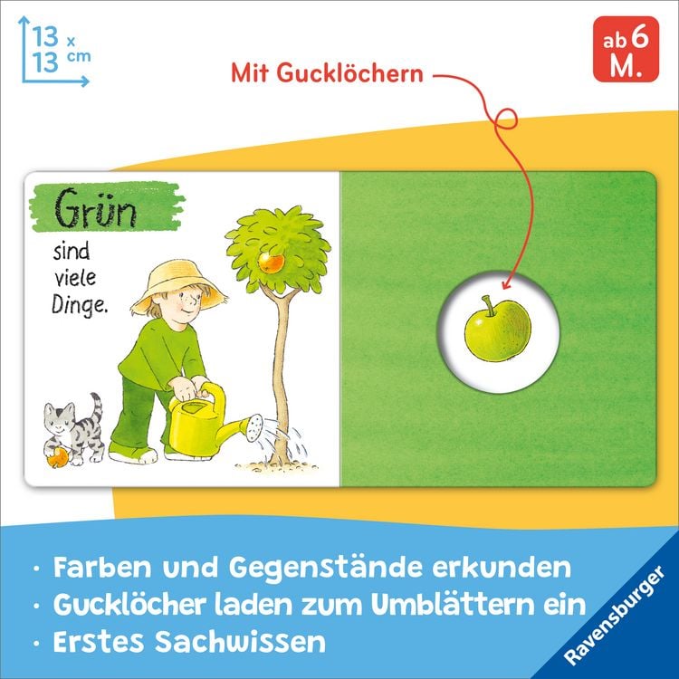 Produktbild: Mein erstes Gucklochbuch: Farben