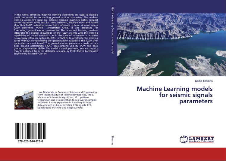 Produktbild: Machine Learning models for seismic signals parameters