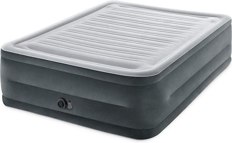 Produktbild: Intex 64418ND DuraBeam ComfortPlushMidRise Luftbett (L x B x H) 203 x 152 x 56cm Grau