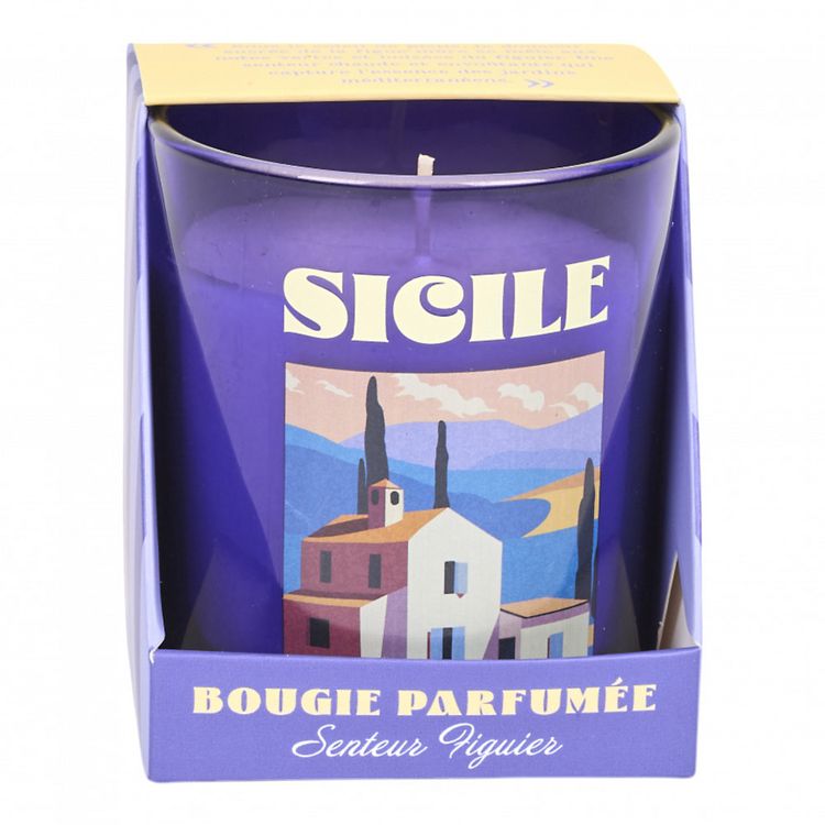 Produktbild: Duftkerze im Glas, 6,7 cm hoch, ReisegrOesse, 4er-Pack