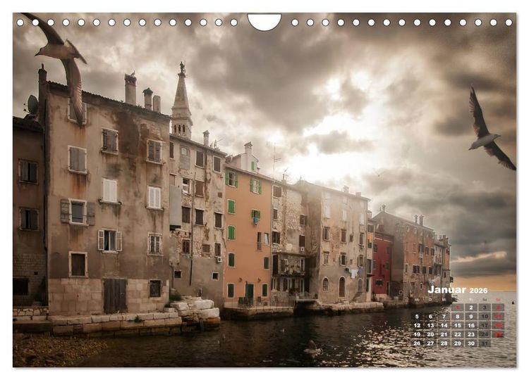 Produktbild: Wie ein Vogel in Rovinj! (Wandkalender 2026 DIN A4 quer), CALVENDO Monatskalender