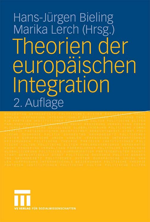 Produktbild: Theorien der europ&auml;ischen Integration
