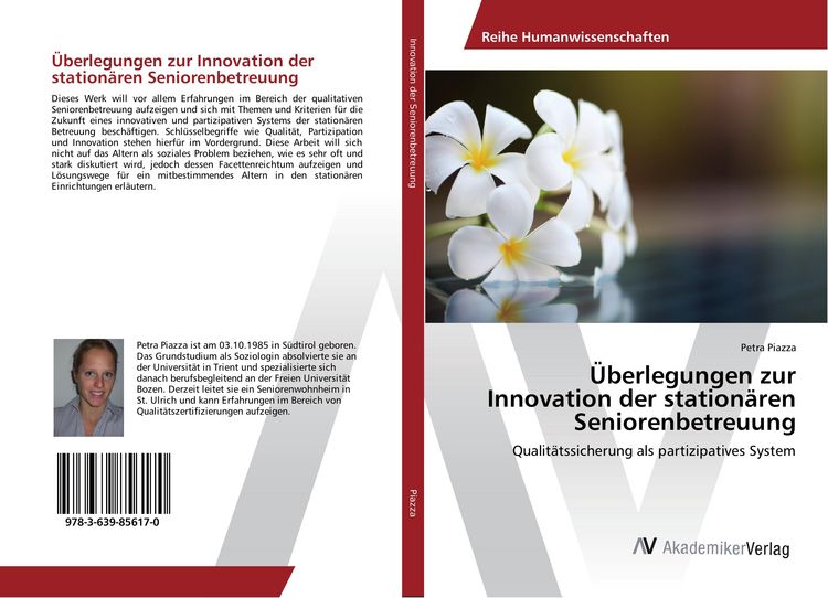 Produktbild: &Uuml;berlegungen zur Innovation der station&auml;ren Seniorenbetreuung