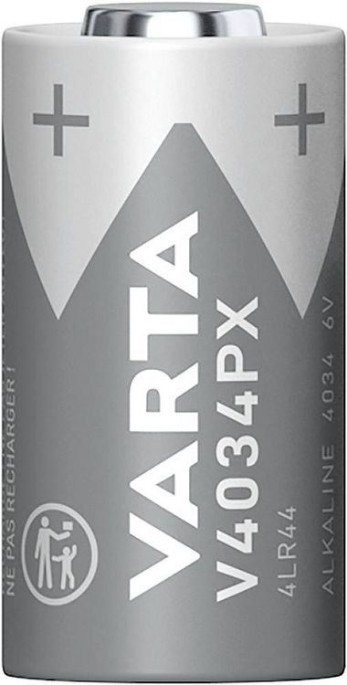Produktbild: Varta ALKALINE Spec.V4034/4LR44 Bli1 Spezial-Batterie 476A Alkali-Mangan 6V 170 mAh 1St.