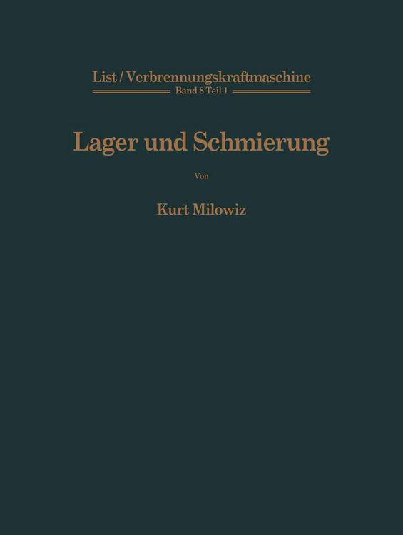 Produktbild: Lager und Schmierung