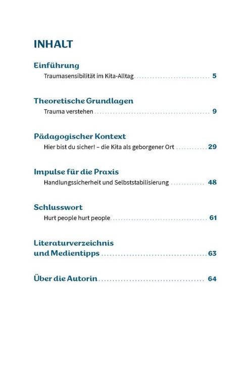 Produktbild: Traumasensibilit&auml;t in der Kita