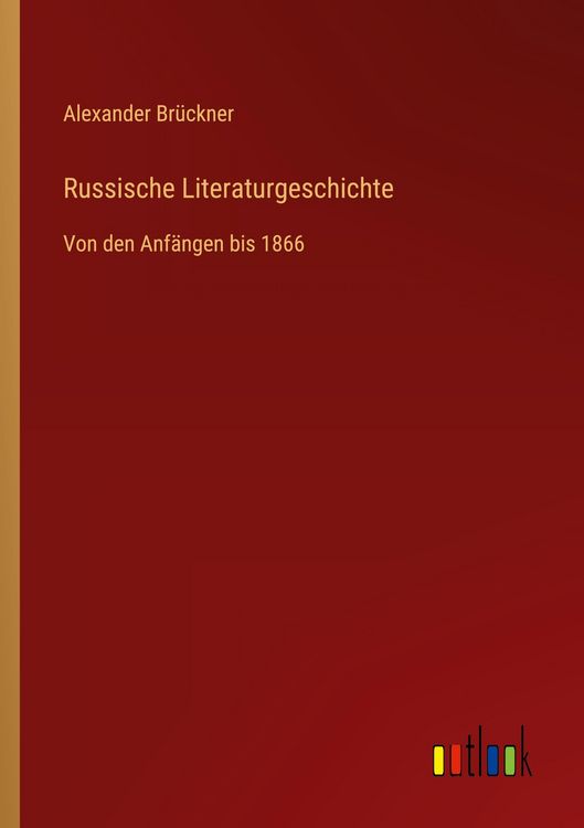 Produktbild: Russische Literaturgeschichte