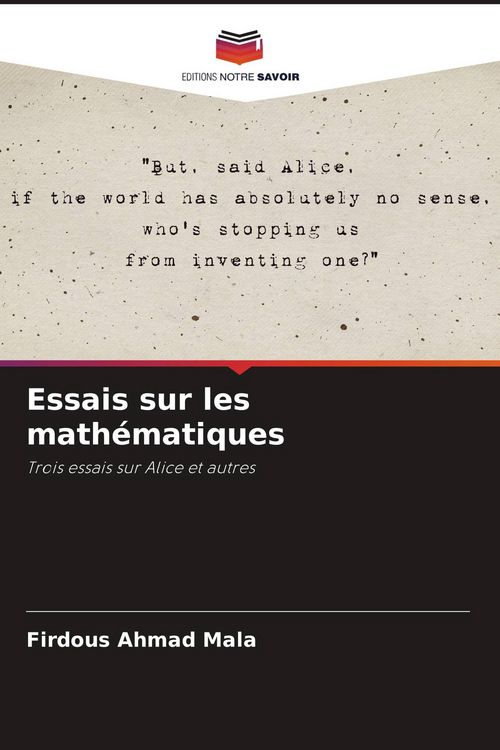 Produktbild: Essais sur les math&eacute;matiques