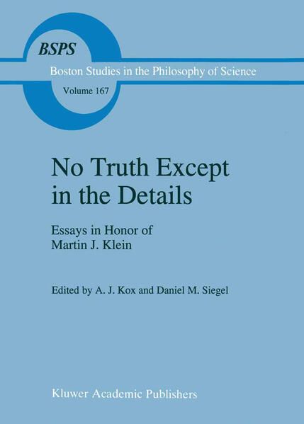 Produktbild: No Truth Except in the Details