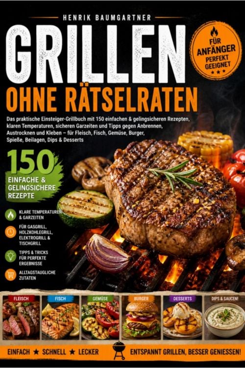 Produktbild: Grillen ohne R&auml;tselraten