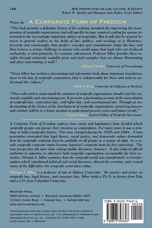 Produktbild: A Corporate Form of Freedom