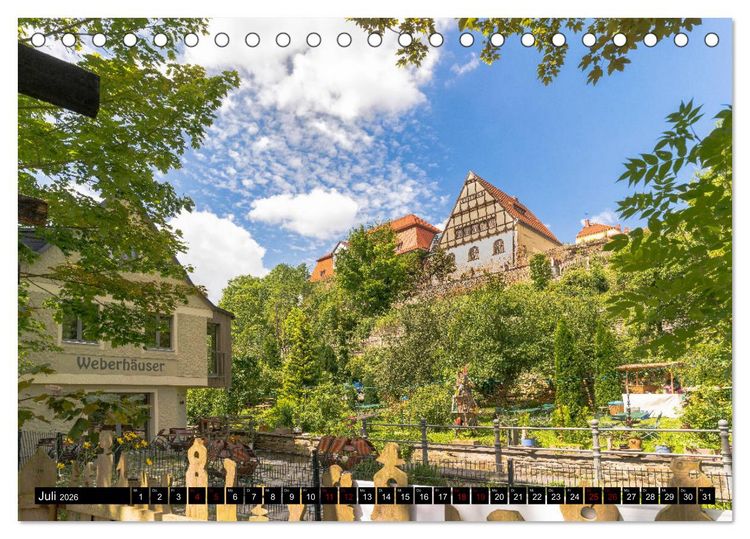 Produktbild: Vogtland - unsere Heimat (Tischkalender 2026 DIN A5 quer), CALVENDO Monatskalender