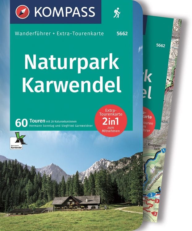 Produktbild: KOMPASS Wanderf&uuml;hrer Naturpark Karwendel, 60 Touren