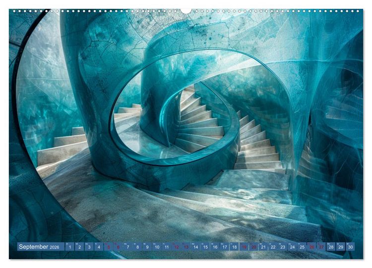 Produktbild: Architektonische Unm&ouml;glichkeiten (hochwertiger Premium Wandkalender 2026 DIN A2 quer), Kunstdruck in Hochglanz