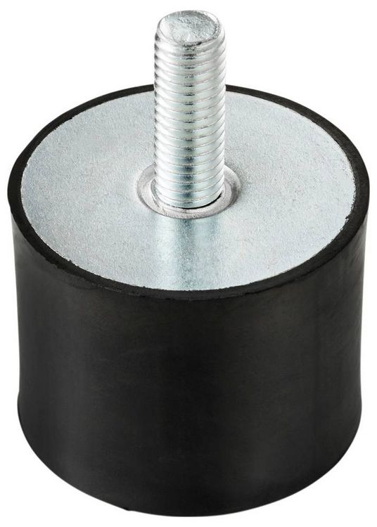 Produktbild: TRU COMPONENTS Gummipuffer TC-NT50-40-43A H&auml;rte (Details) 43 Shore A Maximale statische Auflast 86 kg