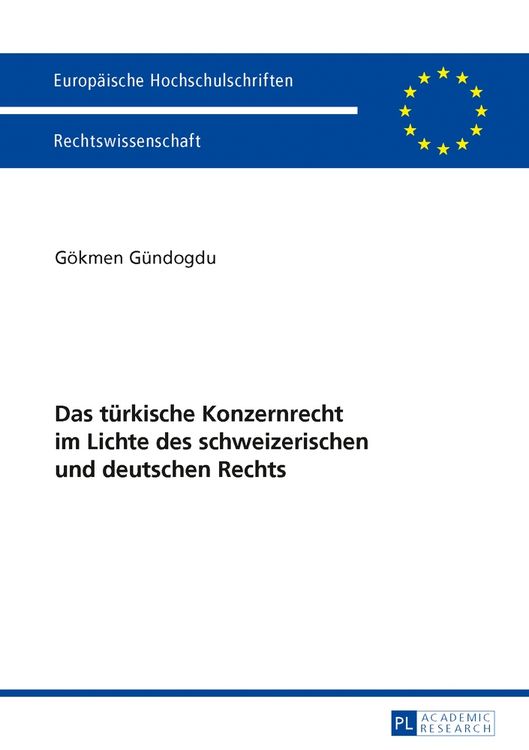 Produktbild: Das t&uuml;rkische Konzernrecht im Lichte des schweizerischen und deutschen Rechts