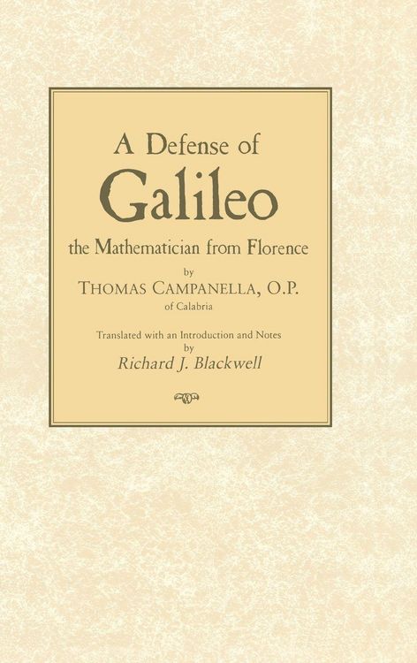 Produktbild: A Defense of Galileo