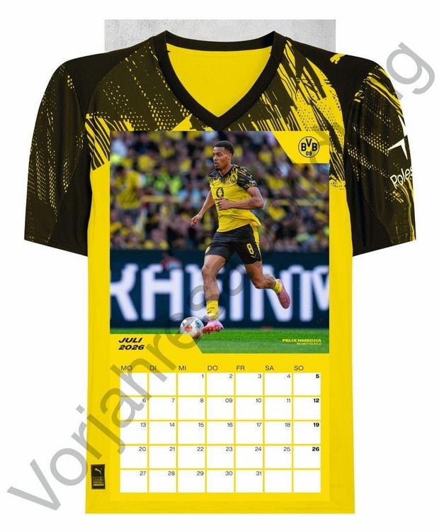Produktbild: BVB Trikotkalender 2027