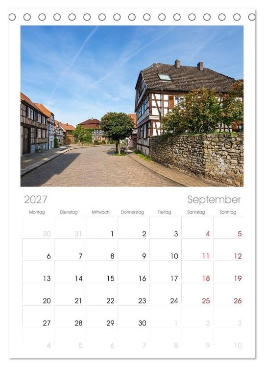 Produktbild: Tischplaner 2027 - Rodenbach im Wandel der Zeit (A5 Tischkalender zum Aufstellen) CALVENDO
