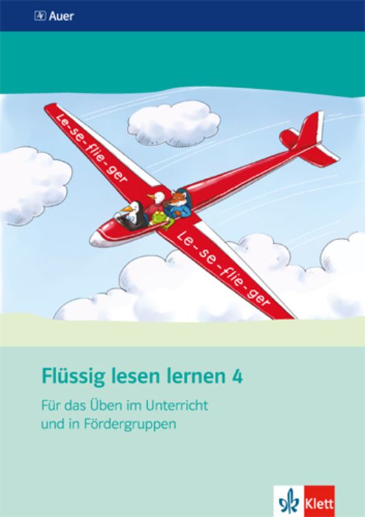 Produktbild: Fl&uuml;ssig lesen lernen. 4. Schuljahr. Arbeitsheft f&uuml;r das &Uuml;ben im Unterricht und in F&ouml;rdergruppen